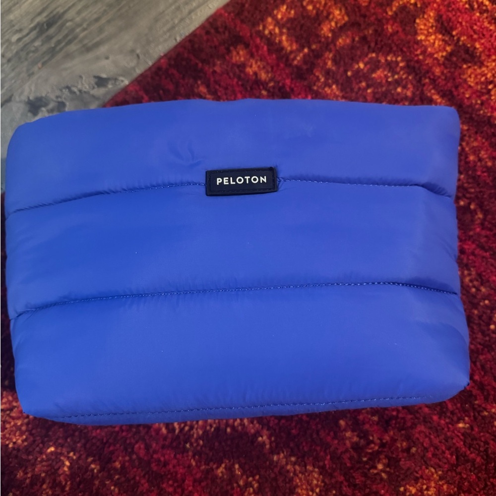 Peloton Royal Blue Puffer Bag